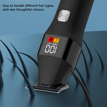 Load image into Gallery viewer, Men's Electric Hair Clipper 3 Beauty Sets Hair Trimmer Shaver Oil Head Trimmer Rechargeable LCD Display Hair Salon Hair Clipper