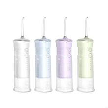 Load image into Gallery viewer, USB Rechargeable Water Flosser Portable Dental Water Jet 200ML IPX7 Waterproof Teeth Cleaner with 3 Jet Tip DIY Modes