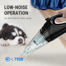 Load image into Gallery viewer, Handheld Cordless Vacuum Cleaner 12000PA Suction LED Lights Lightweight Waterproof