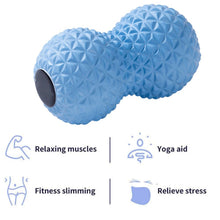 Load image into Gallery viewer, Fitness EVA Massage Ball Myofascial Release Deep Tissue Massage Yoga Treatment Double Lacrosse Massage Ball for Back Neck Hip Foot