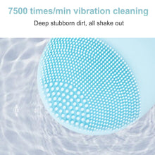 Load image into Gallery viewer, Electric cleanser Facial Cleansing Brush Face Skin Care Tools Waterproof Electric Sonic Cleanser Facial Beauty Massager