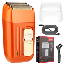 Load image into Gallery viewer, 3 Blades Electric Shaver for Barber Men Powerful Rechargeable Electric Razor Head Bald Shaving Machine Wet Dry Shaver