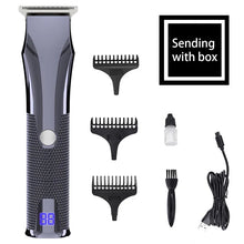 Load image into Gallery viewer, Professional Cordless Hair Clipper Rechargeable Barber Haircut Machine Hair Trimmer for Barbers Stylists Haircutting Machine