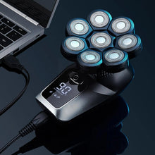 Load image into Gallery viewer, 8D Face Head Electric Shavers For Bald Men Electric Bald Head Shaver With Nose Hair Trimmer Upgrade Waterproof Rotary Shave