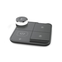 Load image into Gallery viewer, Convenient 4 In 1 Fast Wireless Charging Dock For Qi-Enabled Devices Earbuds Wireless Charger With LED Light