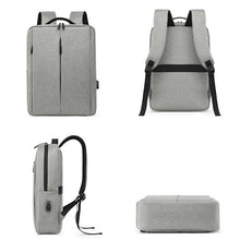 Load image into Gallery viewer, Men's Business Backpack For 15.6 Inches Laptop Portable Large Capacity Rucksack Multifunctional Male Bag Waterproof High Quality