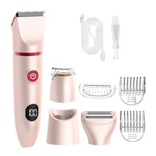 Load image into Gallery viewer, Women Epilator 3 In 1 Electric Hair Shaver Portable Wireless Rechargeable Wet Dry Painless Razors For Face Body Bikini Trimmer