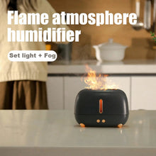 Load image into Gallery viewer, Stylish and Compact USB Flame Aromatherapy Machine with Visible Water Level Efficient 250ml Capacity Portable Desktop Freshen