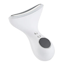 Load image into Gallery viewer, Electric Neck Beauty Instrument EMS Color Light Remove Neck Lines Vibration Neck Massager Lifting & Tightening Beauty Instrument