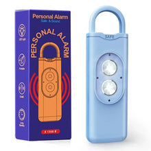 Load image into Gallery viewer, Self Defense Alarm 130dB LED Light Anti-wolf Alert for Teenagers Women Carrying Scream Loud Panic Alarm Emergency Alarm Keychain