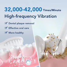 Load image into Gallery viewer, Dental Oral Irrigator Water Flosser Thread Teeth Pick Mouth Washing Machine Electric Toothbrush 3 in1 Type-C Charging 200ml Tank