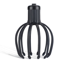 Load image into Gallery viewer, Electric Octopus 12 Claws Scalp Massager Hands Free 3 Modes Head Scratcher Relief Hair Stimulation Rechargeable Stress Relief