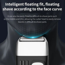 Load image into Gallery viewer, 3 Blades Electric Shaver for Barber Men Powerful Rechargeable Electric Razor Head Bald Shaving Machine Wet Dry Shaver