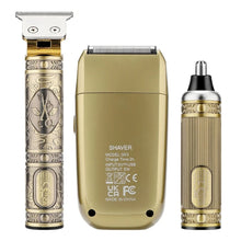 Load image into Gallery viewer, Electric Razors Rechargeable Cordless Shavers Nose Hair Trimmer Professional Hair Clippers Men Hair Cutting Grooming Kit