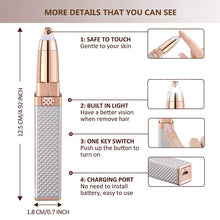 Load image into Gallery viewer, Electric Facial Epilator Hair Removal Shaving Machine Face Depilator Eyebrow Trimmer Bikini Painless Shaver Remover for Women