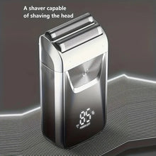 Load image into Gallery viewer, Electric Shaver Anti-metal LED LCD Display Electric Shaver Reciprocating Men's Haircut Machine