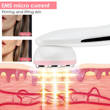 Load image into Gallery viewer, RF EMS Beauty Device Microcurrent Radio Frequency Color Light Treatment IPL Skin Rejuvenation Face Lift Anti-aging Facial Massager