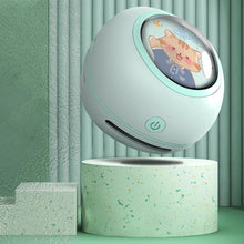 Load image into Gallery viewer, Mini Desktop Vacuum Cleaner Portable Student Use Eraser Paper Pencil Shavings Keyboard Grey Electric Power Vacuum