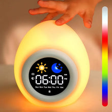 Load image into Gallery viewer, Alarm Clock for Teenager Puppy-Shape Toddler Sleep Training Clock Cute Touch Night Light for Teenager Bedroom