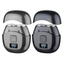 Load image into Gallery viewer, Mini Electric Shaver Double Head Men's Razor Beard Trimmer Shaver Men Double Floating Magnetic Blade Head Portable Beard Knife