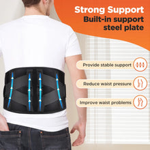 Load image into Gallery viewer, Electric Heating Waist Massager Vibration Hot Compress Lumbar Brace Belt Waist Massage Back Support Relax Set