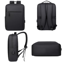 Load image into Gallery viewer, Men's Business Backpack High-quality Nylon Laptop 15.6 Inches Luxury Waterproof Portable Travel Bag For Male Large Capacity