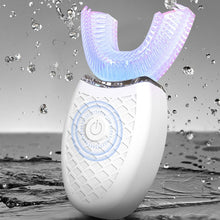 Load image into Gallery viewer, 360 Degrees Intelligent Automatic Soft Sonic Electric Toothbrush U Type USB Charging Tooth Whitening Automatic Cleaning Machine