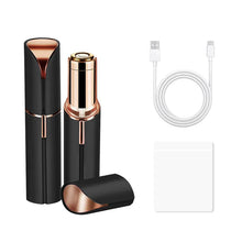 Load image into Gallery viewer, Electric Facial Hair Removal Epilator Eyebrow Lipstick Shape Painless Facial Sensitive Areas Bikini Depilator Shaver Trimmer