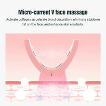 Load image into Gallery viewer, Smart V-face Face-lifting Massager Vibrating Slimming Intelligent Beauty Tools Heated Firming Skin Eliminate