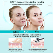 Load image into Gallery viewer, Microcurrent Facial Device RF Radio Frequency Eye Skin Tighten & Anti Aging Machine Reduces Wrinkles Face Lifting Eyes Massager