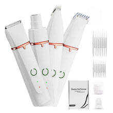 Load image into Gallery viewer, 4in1 Cat Dog Nail Cutter Dog Hair Cutting Machine Professional Pet Electric Shaver Silent Puppy Hair Care Supplies