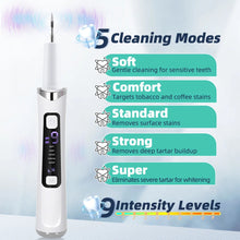 Load image into Gallery viewer, Ultrasonic Electric Dental Scaler Calculus Oral Tartar Remover Tooth Stain Cleaner Teeth Whitening Oral Care 5 Modes