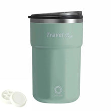 Load image into Gallery viewer, USB Rechargeable Self Stirring Coffee Mug with Ice Tray Portable Magnetic Mixing Cup Leak-proof Stainless Steel