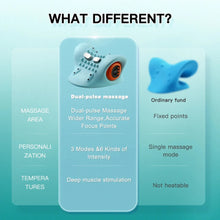 Load image into Gallery viewer, Electric Neck Massager Cervical Pillow EMS Traction Pulse Heating Vibration Massage Spine Support Muscle Relaxation Relieve Pain