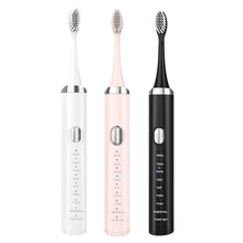 Load image into Gallery viewer, Electric Sonic Toothbrush USB Rechargeable Adult 360 Days Long Battery Life with 4 Replacement Heads Gift