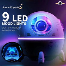 Load image into Gallery viewer, Portable Mini Humidifier Astronaut Space Small Cool Mist Humidifiers 220ML USB Desktop Humidifier with Auto Shut Off Night Light