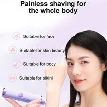 Load image into Gallery viewer, Electric Shaver For Women Legs Wateerproof Woman Electric Shaver Women Bikini Trimmer Portable Electric Body Hair Trimmer Women