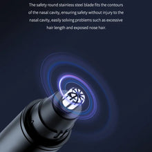 Load image into Gallery viewer, Nose Hair Trimmer USB Charging New High Quality Electric Portable Men Mini Nose Hair Remover Safe Face Hair Cleaning Tool