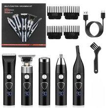 Load image into Gallery viewer, 5 in 1 Multifunctional Razor Set for Men Hair Clipper Electric Razor Eyebrow and Nose Hair Trimmer