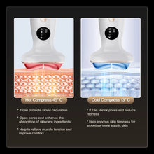 Load image into Gallery viewer, Neck Face Beauty Device Hot Cold Compress 7 Colors LED Double Chin Anti Wrinkle Microcurrent Face Lifting Machine