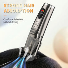 Load image into Gallery viewer, Vacuum Beard Trimmer for Men Adjustable Length with 2 Comb (1-20mm) Electric Vacuum Trimmer for Beard Mustache Stubble