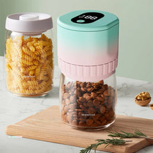 Load image into Gallery viewer, Electric Mason Jar Vacuum Sealer Kit Cordless Automatic Jar Sealer Kit with Mason Jar Lids for Food Storage and Fermentation