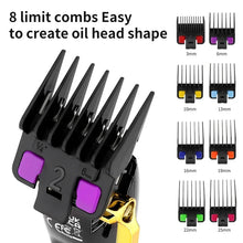 Load image into Gallery viewer, LCD Digital Display Hair Clipper Set Men's Professional Hair Clipper Oil Engraving Electric Clipper