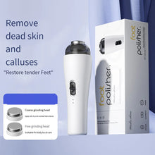 Load image into Gallery viewer, Wireless Electric Foot File Pedicure Tool Grinding USB Rechargeable Hard Dead Skin Remover for Feet Grinder Heel Exfoliator