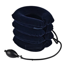 Load image into Gallery viewer, Neck Massager 3/4 Layer Inflatable Air Cervical Neck Traction Support Pain Stress Relief Neck Collar Pillow Neck Stretching Brace
