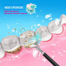 Load image into Gallery viewer, Newest 6in1 Electric Toothbrush Tooth Cleaner USB Rechargeable 3 Modes Sonic Dental Scaler High-frequency to Remove Tartar Stain