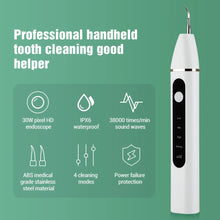 Load image into Gallery viewer, Electric Visual Teeth Whitening Dental Scaler for Teeth Calculus Plaque Tartar Remover Sonic Teeth Cleaner with Camera Oral Care