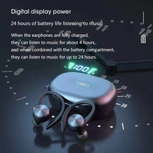 Load image into Gallery viewer, TWS Bluetooth 5.0 Headphones Wireless Stereo Earphones Sports Wireless Earbuds Ear Hook Waterproof Headset with Mic