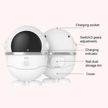 Load image into Gallery viewer, Electric Nail Clipper Safe Automatic Fingernail Clipper Portable Nail Trimmer for Kids Adults Elderly