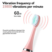 Load image into Gallery viewer, Sonic Toothbrush Electric for Kids Tooth Brush Children IPX6 Waterproof Teeth Cleaning Whitening Soft Bristle Toothbrush